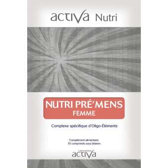 Complément Alimentaire Pre'Mens Femme Activa Nutri | Activastore