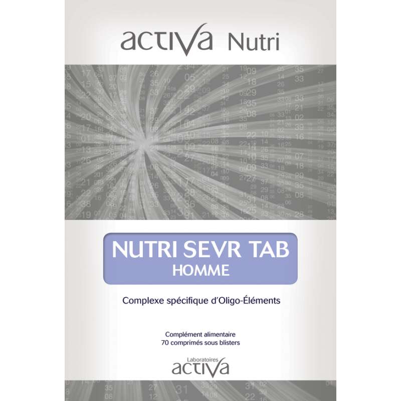Complément Alimentaire Sevr Tab Homme Activa Nutri | Activastore